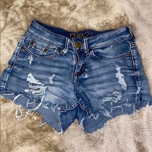 Rue21 jean shorts size -0